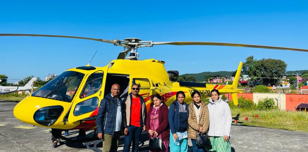 Char dham yatra by helicopter